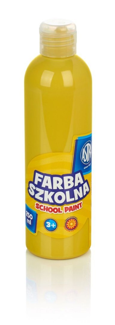 Farby plakatowe Astra szkolne kolor: żółty 250ml 1 kolor. Farby plakatowe Astra szkolne kolor: żółty 250ml 1 kolor.