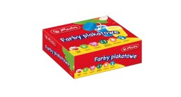 Farby plakatowe Herlitz 9560376 kolor: mix 20ml 6 kolor. (300022451)