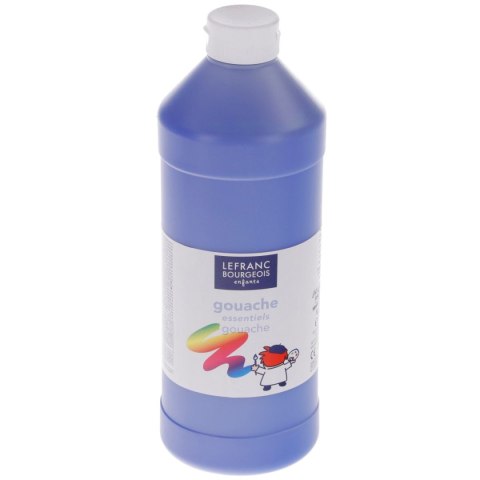 Farby plakatowe Lefranc&Bourgeois kolor: niebieski 1000ml 1 kolor. (188519) Farby plakatowe Lefranc&Bourgeois kolor: niebieski 1000ml 1 kolor. (188519)