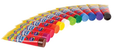Farby plakatowe Patio kolor: mix 35ml 12 kolor. (57349) Farby plakatowe Patio kolor: mix 35ml 12 kolor. (57349)