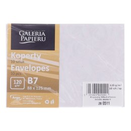 Koperta Galeria Papieru róże B7 biała [mm:] 88x125 (280511) 10 sztuk