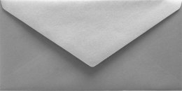 Koperta Logos srebrne DL srebrna [mm:] 110x220 50 sztuk