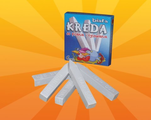 Kreda Mar-Bor B2 kolor: biała 6 szt Kreda Mar-Bor B2 kolor: biała 6 szt