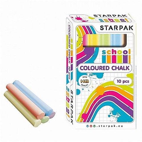 Kreda Starpak kolor: mix 10 szt (262683) Kreda Starpak kolor: mix 10 szt (262683)