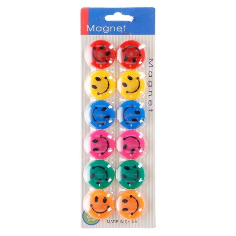 Magnes mix śr. 30mm (902282) 12 sztuk Magnes mix śr. 30mm (902282) 12 sztuk