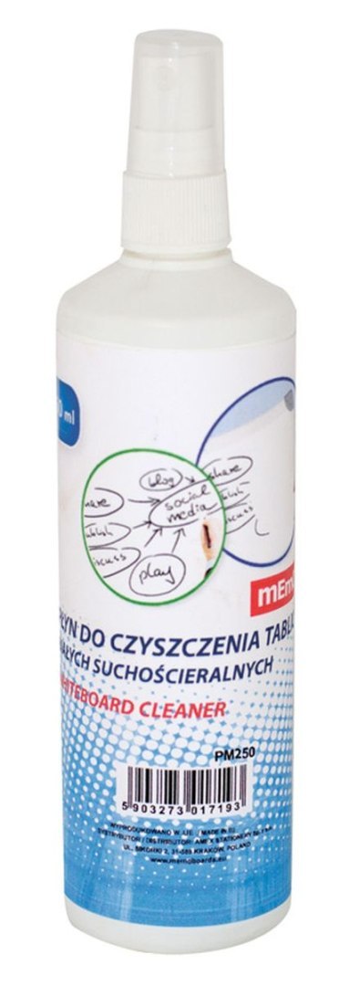 Płyn czyszczący do tablic Dom Korkowy 250ml (PM250KL) Płyn czyszczący do tablic Dom Korkowy 250ml (PM250KL)