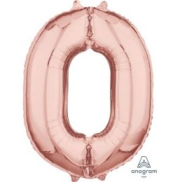 Balon foliowy Amscan róż.złoty 0 26cal (3659301)