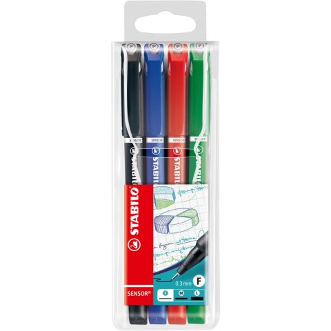 Cienkopis Stabilo Sensor 189/4 4006381109086 mix 0,3mm 8kol. Cienkopis Stabilo Sensor 189/4 4006381109086 mix 0,3mm 8kol.