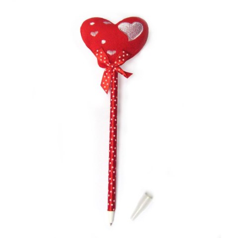 Długopis standardowy Z SERDUSZKIEM wkład niebieski Arpex (WA7477)