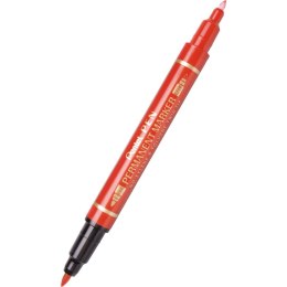 Foliopis Pentel dustronny czerwone mixmm (N75W-BE)