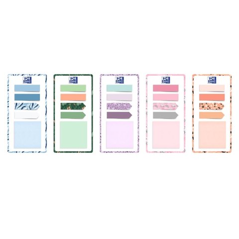 Notes samoprzylepny (karteczki) + indeksy Kids mix Oxford (400175704)