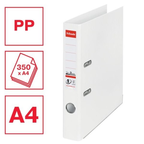 Segregator dźwigniowy Esselte A4 50mm biały (811400) Segregator dźwigniowy Esselte A4 50mm biały (811400)