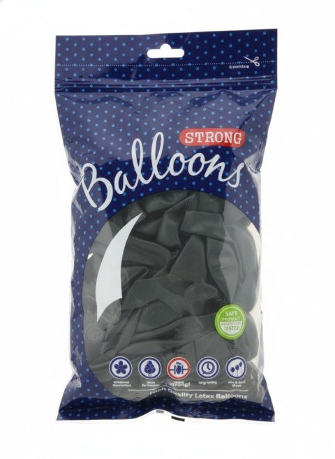 Balon gumowy zielona 100mm Partydeco (012B)