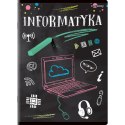 Brulion tematyczny informatyka A5 80k. 70g krata Top 2000 (400132321)