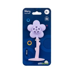 Grzechotka RADOSNY KWIATEK fioletowy Giligums (GG30054)