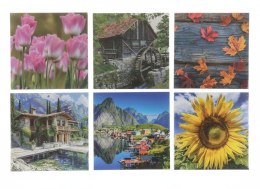 Kalendarz ścienny KWADRATOWY trójdzielny 200mm x 200mm Avanti (KTK)