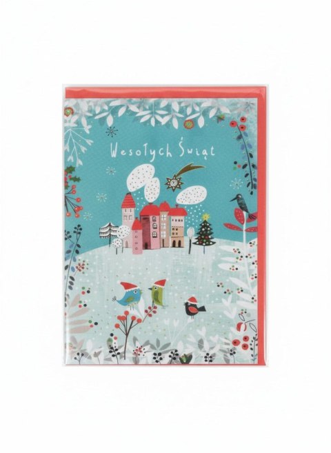 Kartka składana Karnet B6 20 MRÓZ B6+ Henry (5907465662659)