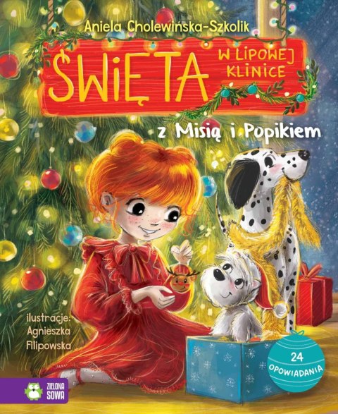 Książka dla dzieci Święta w Lipowej Klinice z Misią i Popikiem Aksjomat