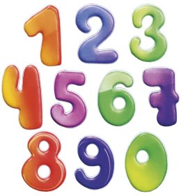 Naklejka (nalepka) Craft-Fun Series cyfry Titanum (25BJ033125)