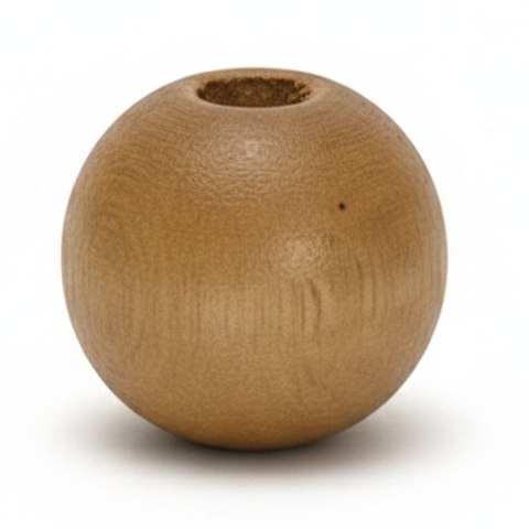 Ozdoba drewniana Craft-Fun Series Korale drewniane w kolorze ciemnobrązowym Titanum (25KBZ007)