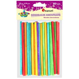 Ozdoba drewniana Craft-Fun Series patyczki Titanum (EB03)