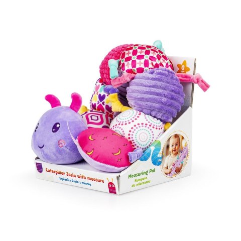 Pluszak GĄSIENICA ZOSIA z miarką Jolly Baby (JB82608)