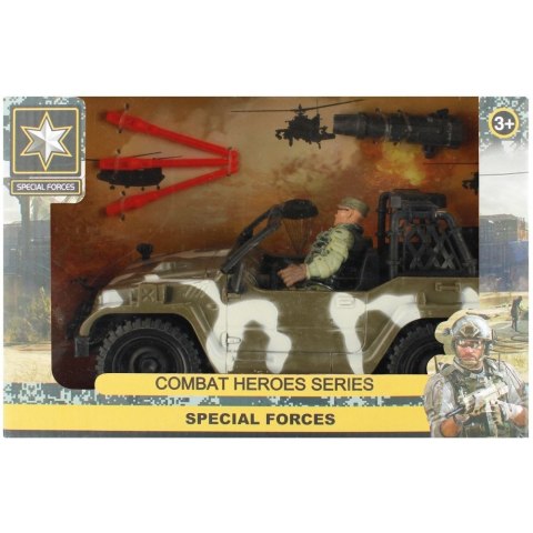 Samochód wojskowy, światło i dźwięk Mega Creative (499141)