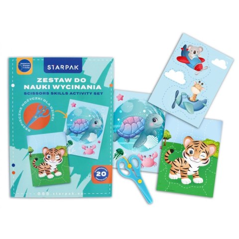 Zestaw kreatywny Animals Starpak (552509)