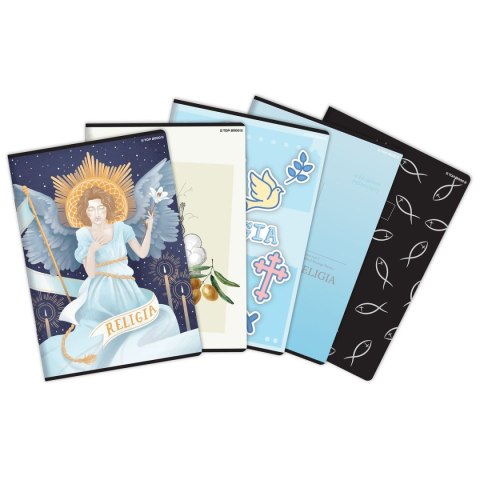 Zeszyt tematyczny religia A5 32k. 70g krata Top 2000 (400168988)