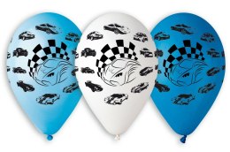 Balon gumowy Premium Samochody 5 szt mix 30mm Godan (GB/PG31)