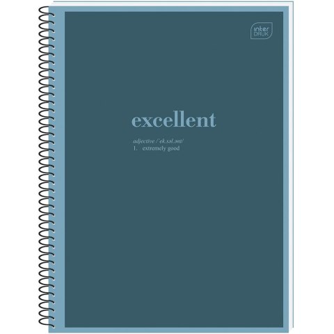 Kołozeszyt (kołonotatnik) HYBRID WORDS A4 80k. 70g linia Interdruk