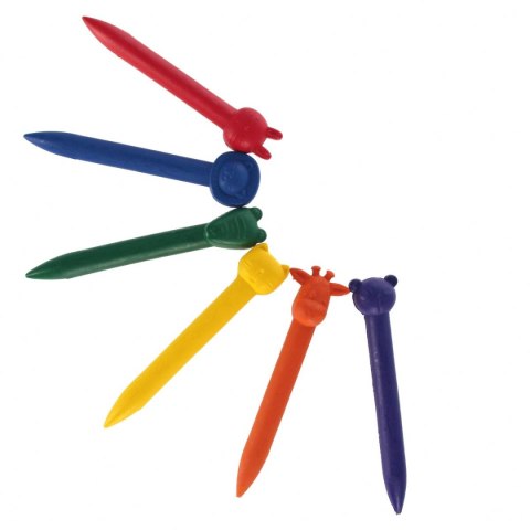 Kredki świecowe 6 kol. Starpak (563026)