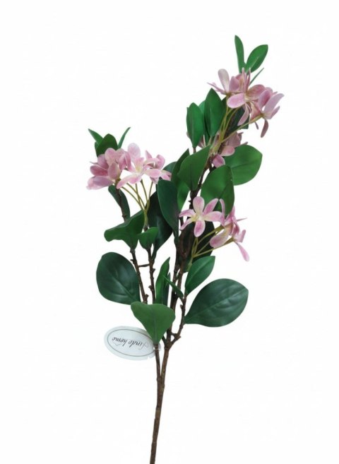 Kwiaty kwitnąca gałązka jasny róż 70cm Home And Garden (3031)