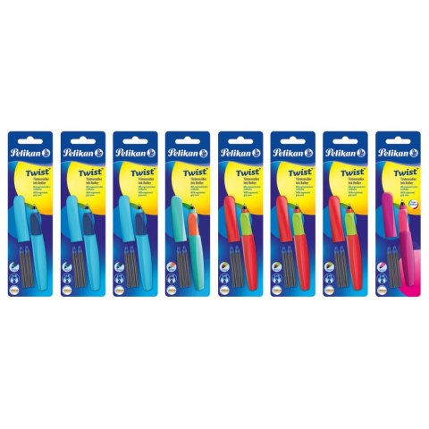 Pióro kulkowe na naboje Twist Pelikan (PN923607)