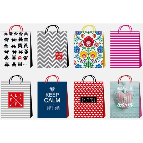 Torba prezentowa WALENTYNKI Interdruk (TORTH4W)