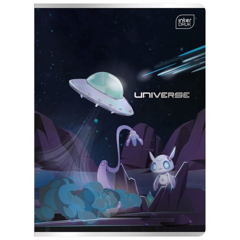 Zeszyt METALIC FANTASY A5 16k. 70g trzy linie Interdruk