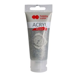 Brokat kolor: Srebrny 1 kolor. Happy Color (HA 7370 0060-801)