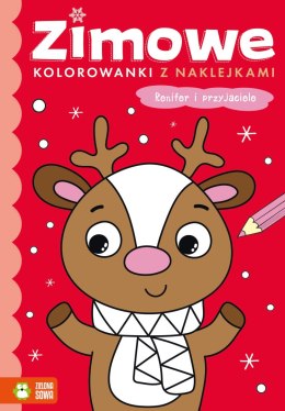 Książka dla dzieci Renifer i przyjaciele Aksjomat