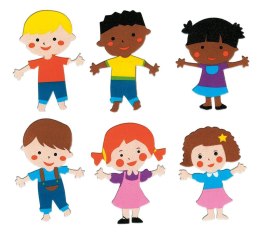 Naklejka (nalepka) Craft-Fun Series piankowe Dzieci Titanum (4636)