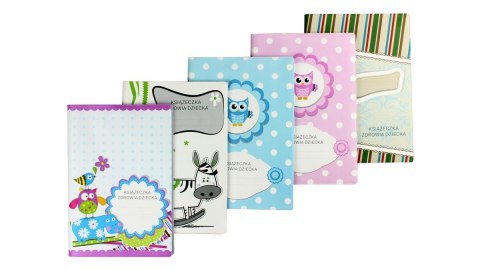 Okładka na dokumenty Książeczka Zdrowia [mm:] 145x210 Biurfol (KZ-01)