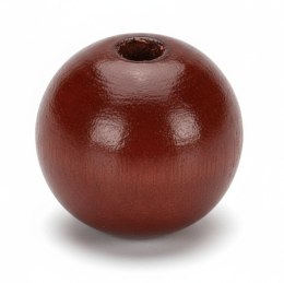 Ozdoba drewniana Craft-Fun Series Korale drewniane w kolorze ciemnobrązowym Titanum (25KBZ004)