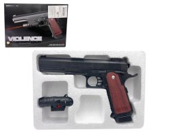 Pistolet z laserem, na kulki Cabo Toys (K1162P)