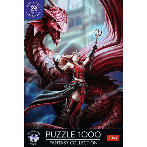 Puzzle Premium Plus Szkarłatny Mag 1000 el. Trefl (10902)