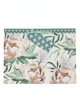 Torba prezentowa piwonie, XL, 5 szt. pozioma [mm:] 310x420x 120 Argo (257042)