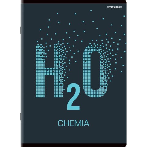 Brulion tematyczny chemia A5 80k. 70g krata Top 2000 (400132314)