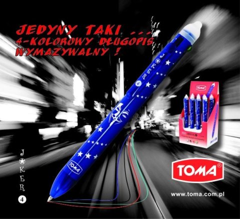 Długopis wkład mix 0,7mm Toma
