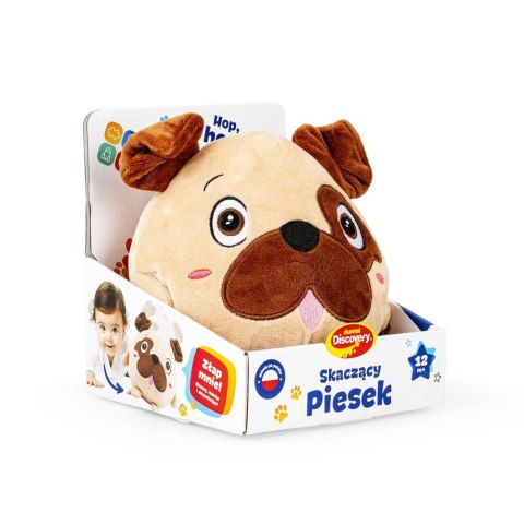 Pluszak interaktywny SKACZĄCY PIES Discovery (DD30842)
