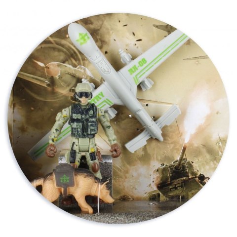 Samochód wojskowy, światło i dźwięk Mega Creative (523007)