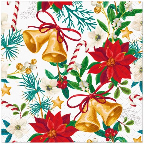 Serwetki Coktail BN Botanical Noel mix papier Paw (SDC240300)