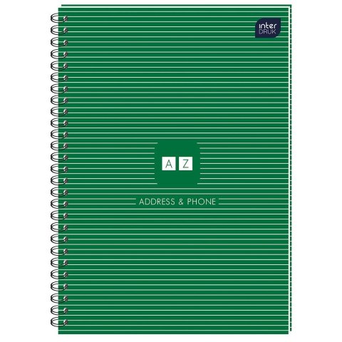 Skorowidz A6 linia [mm:] 105x148 Interdruk (SKA6F)